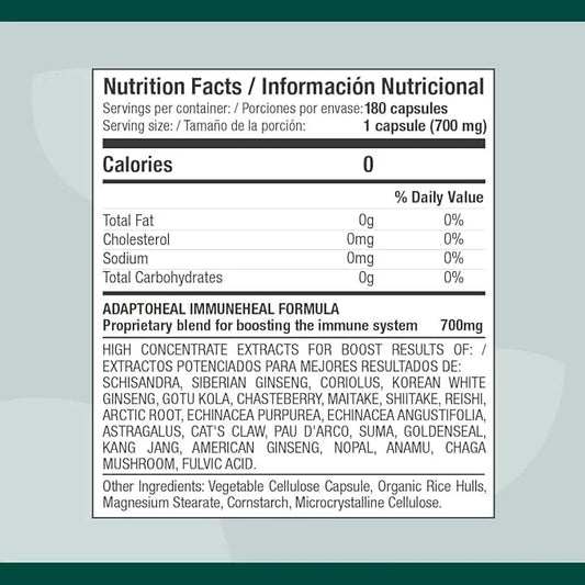 Immuneheal – Adaptogen, Immune System Booster (180 Capsules)