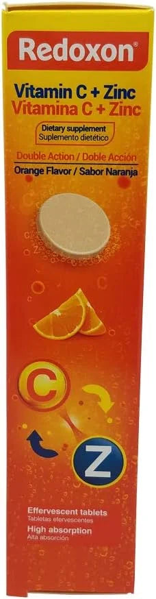 Orange Flavored Redoxon Effervescent Vitamin C 20 ct