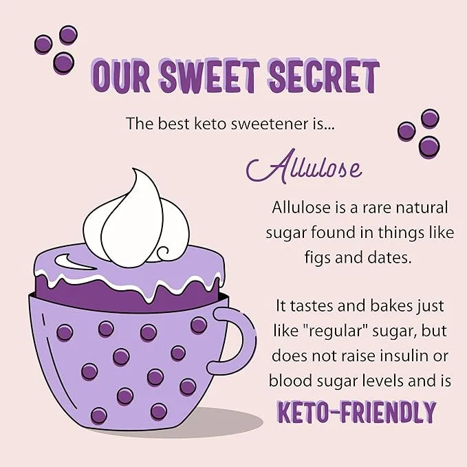 Sweet Logic Keto Baking Mix - Pure Allulose - Gluten-Free - Dairy Free - Diabetic-Friendly All Natural - Allulose - Stevia...