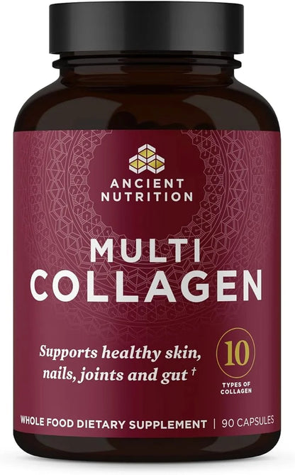 Collagen Peptides Pills by Ancient Nutrition, 90 Capsules