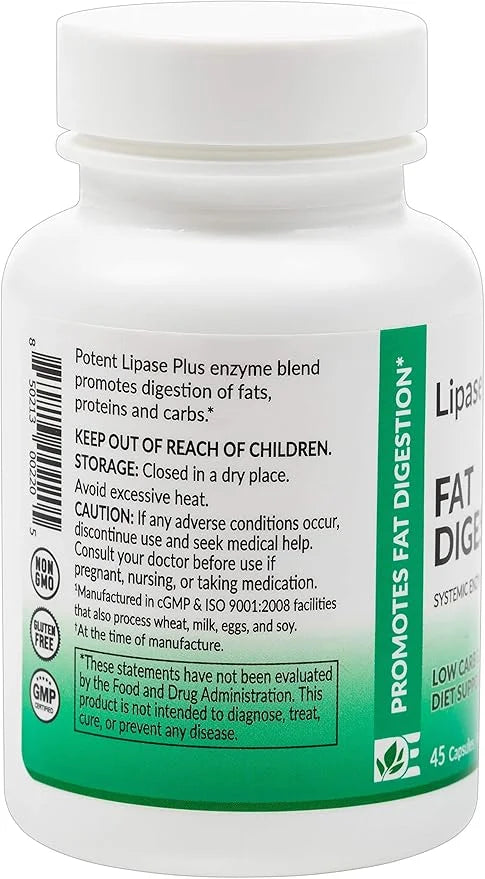 Lipase Plus - Keto diet, digestive 45 count