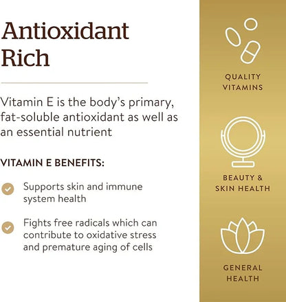 Solgar Vitamin E 670 mg (1000 100 Mixed 100 Servings