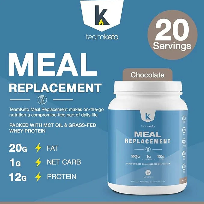 Meal Replacement Powder for Weight loss- 100% natural 742g-Chocolate