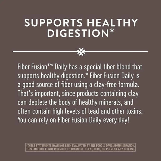Nature's Way Fiber Fusion Daily Supplement, 150 Vegan