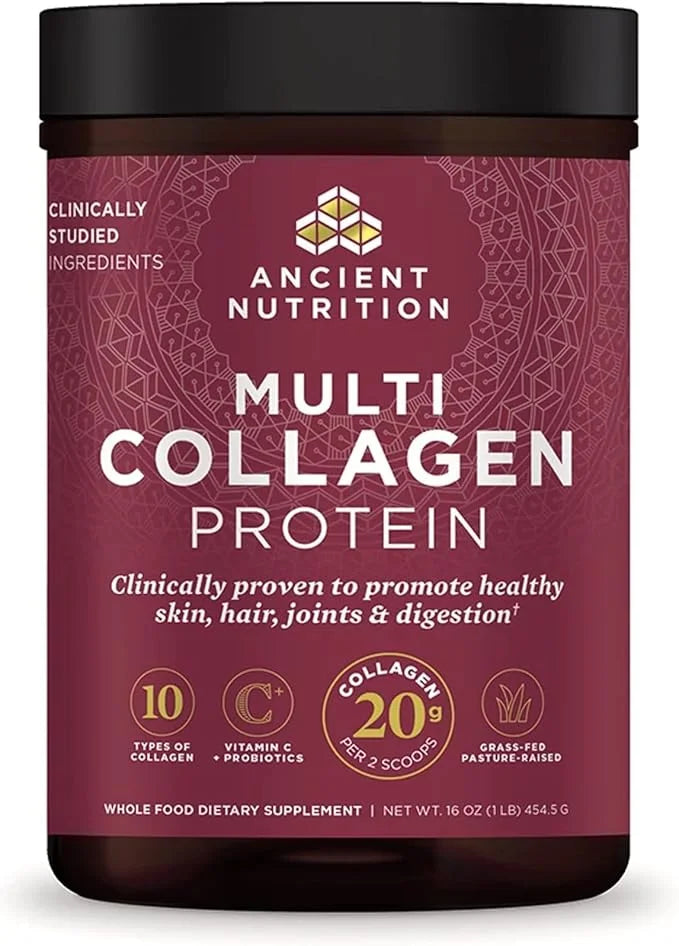 Ancient Nutrition Collagen Powder Protein 45 Servings, 16oz