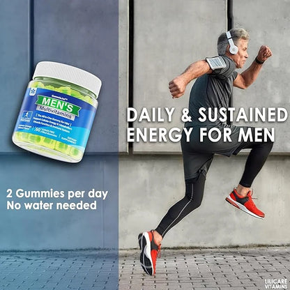 (2 Pack) Multivitamin for Men, Daily B6 B12, B12, Methylfolate, 3, Probiotics,