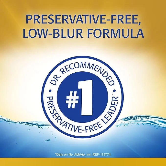 Refresh Optive MEGA-3 Lubricant Eye Drops 0.01 fl (0.4 mL), 30 Single-Use
