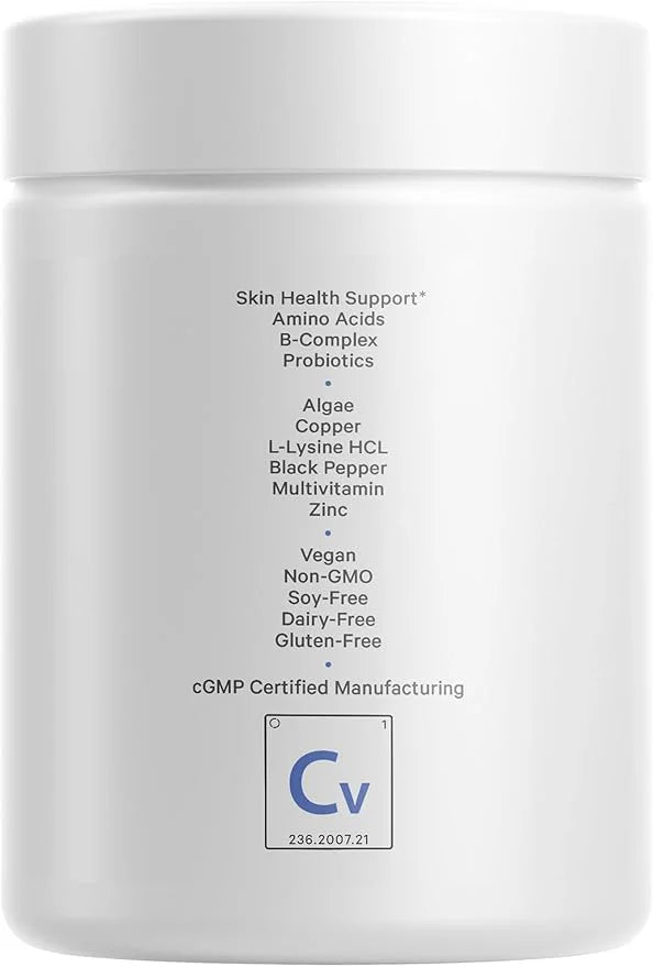 Codeage Clearface Pantothenic Acid, Niacin Supplement, D3, E, Omega-3, Niacinamide, 90 Capsules
