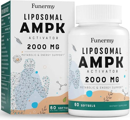 Liposomal AMPK Activator 2000 mg 6-in-1 AMPK 60 Softgels