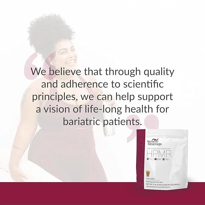 Bariatric Advantage High Protein Meal Replacement Drink Mix, Protein Powder Whey Isolate for Gastric Bypass and Sleeve Gas...