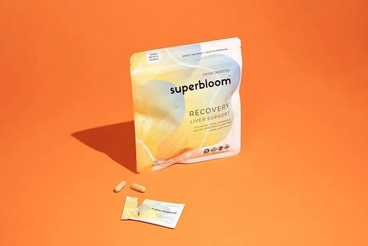 superbloom Recovery Liver Support 10 Sachets, 20 Capsules