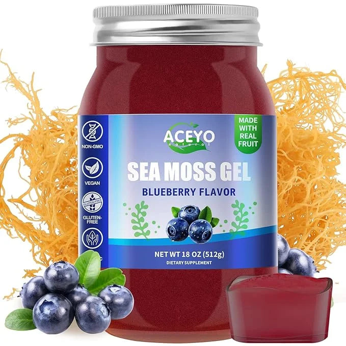 (18 OZ) Irish Sea Moss Gel 102 Vitamins