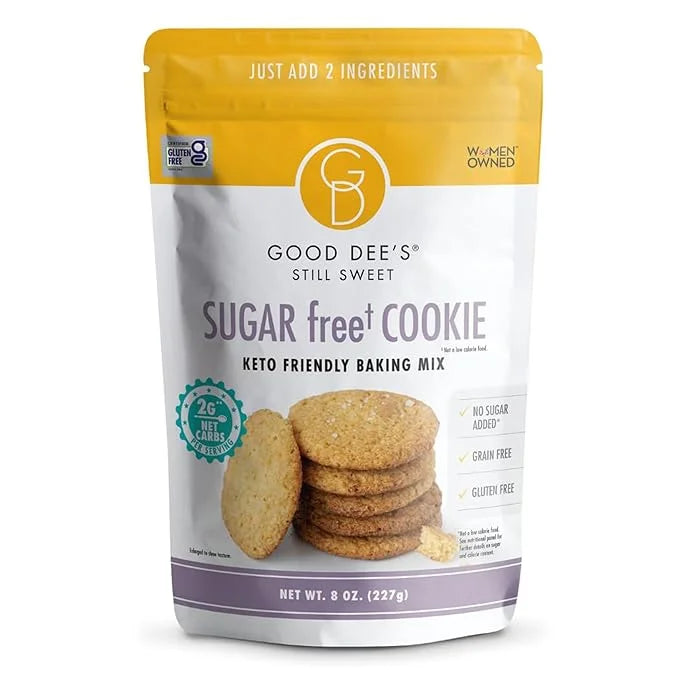 Good Dees Low Carb Baking Mix, Sugar Cookie Mix, Keto Baking Mix, No Sugar Added, Dairy-Free, Gluten Free, Soy-Free, Diabe...