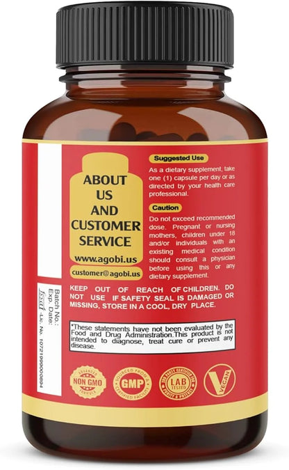 9in1 Brain Support Supplement - Concentrated Ashwagandha Root, Gotu Kola Powder, Bacopa Monnieri Powder and More - 90 Caps...