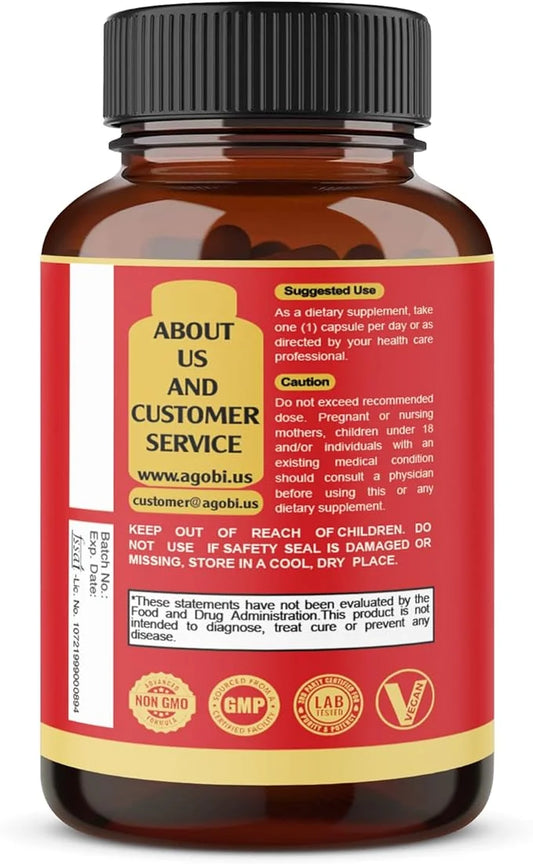 9in1 Brain Support Supplement - Concentrated Ashwagandha Root, Gotu Kola Powder, Bacopa Monnieri Powder and More - 90 Caps...