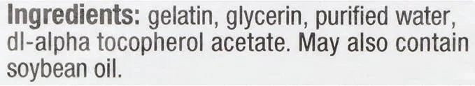 GeriCare Vitamin E Supplement 180 mg (400 IU) 100 Count 1)