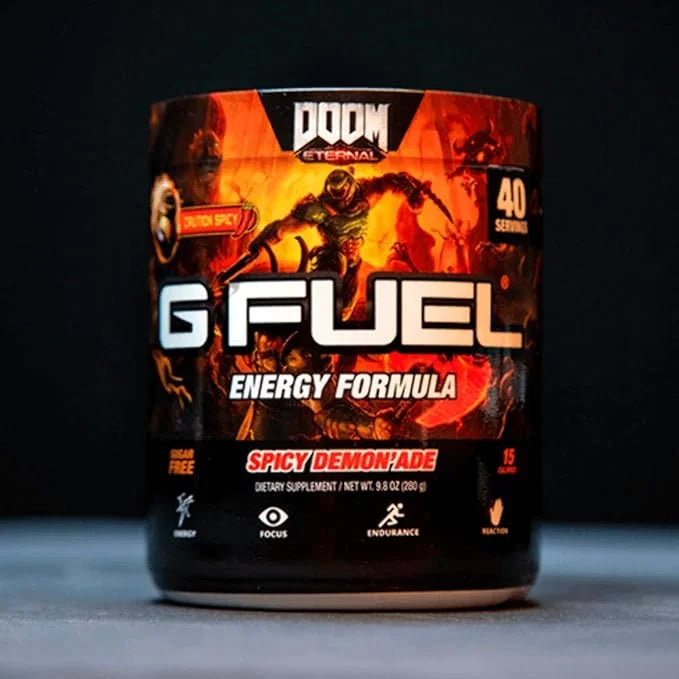 G Fuel Watermelon Energy Powder, Sugar Free, Clean Caffeine Focus Supplement, Water Mix, Focus Amino, Vitamin + Antioxidan...