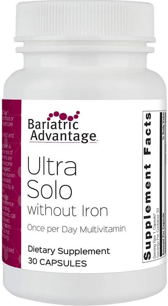 Bariatric Advantage Ultra Solo Without Iron 30 Capsules