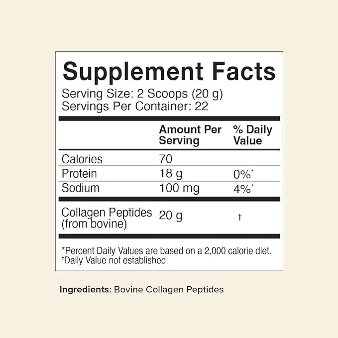 Great Lakes Wellness Collagen Peptides Powder 16oz -
