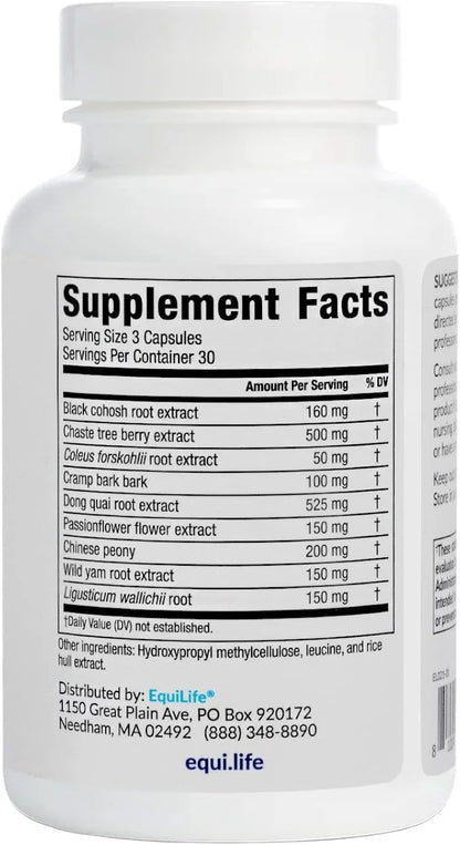 Equilife - Progesterone Support, Hormonal Balance (90 Capsules)