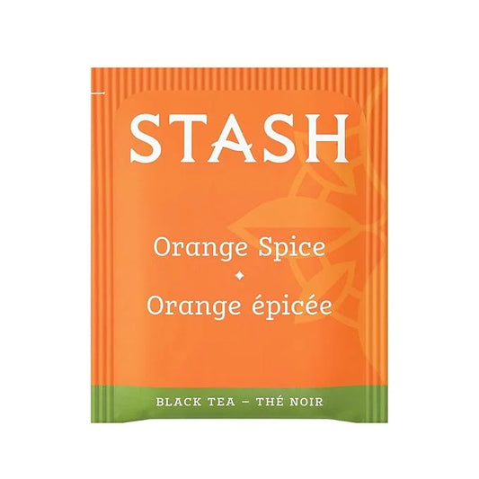Stash Tea Orange Spice Black Tea - Caffeinated, Non-GMO Project Verified Premium Tea with No Artificial Ingredients, 30 Co...