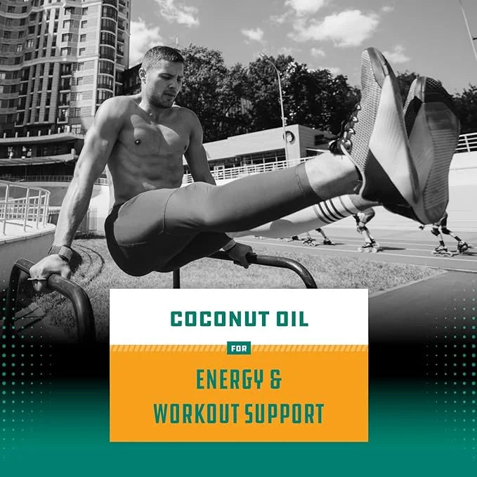 C8 MCT Oil Softgels - Medium Chain Triglycerids MCT Coconut Oil Supplement with Caprylic/Capric Triglycerides for Body Scu...