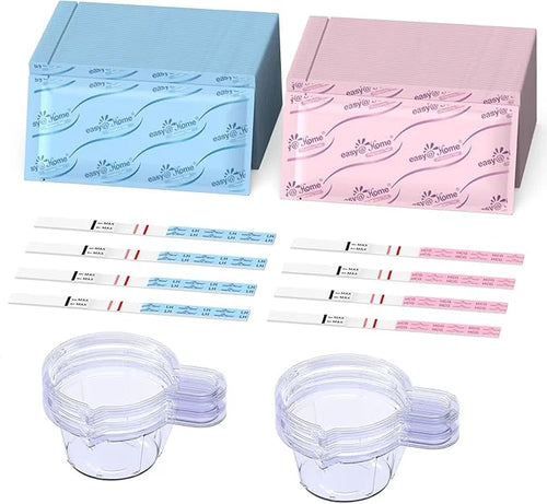 Ovulation & Pregnancy Test Strips Kit: 25 Ovulation 10 Pregnancy 35 Large 25LH + 10HCG + 35 Urine