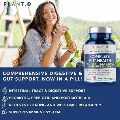 4-in-1 Prebiotic Probiotic & Postbiotic 60 Capsules