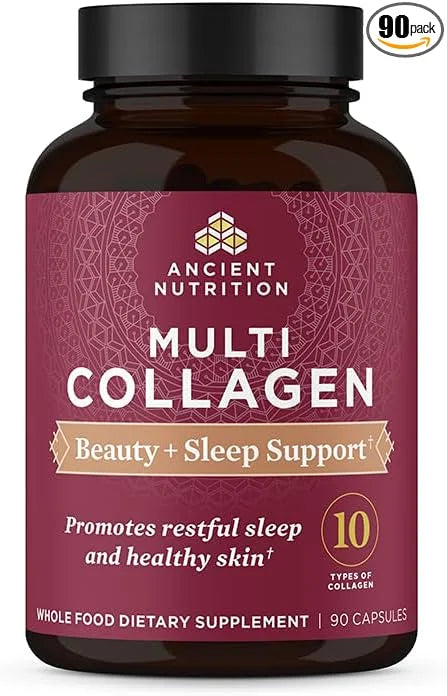 Ancient Nutrition Collagen Pills for Hair, 90 Ct,