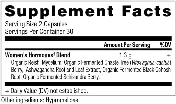 Ancient Nutrition Women's Hormones, Helps Reduce Stress, Supports Energy, Hormone Balance, Gluten Free, Paleo and Keto Fri...