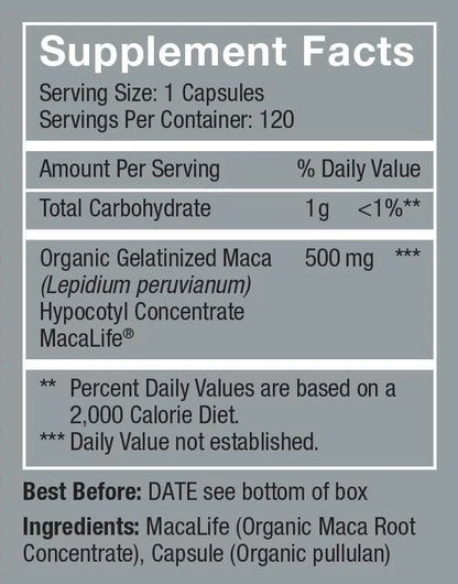 Femmenessence MacaLife – Clinically Proven for Perimenopause, Women’s Natural Hormone Balance Supplements, Relief of Hot F...