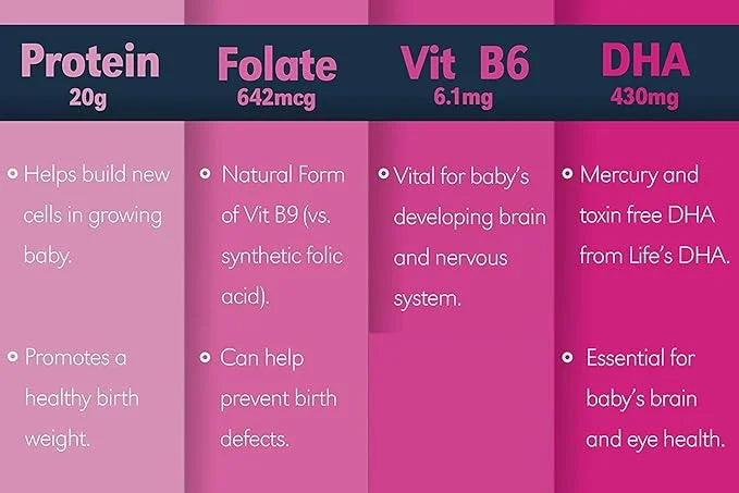 Baby Booster Chocolate Mocha Prenatal Vitamin Sickness,16.4Oz(1.03LB) 465G 465G