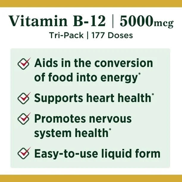 Nature's Bounty Vitamin B Complex Sublingual 2 oz 5)