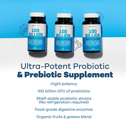 100 Billion - Probiotics and Prebiotics 100 Billion 30 Capsules