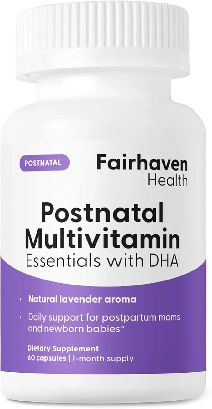 Fairhaven Health Postnatal Multivitamin Essentials 60 Capsules