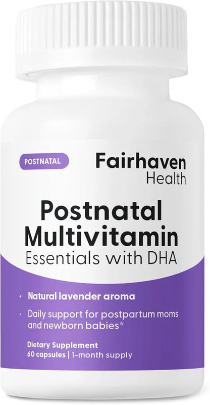 Fairhaven Health Postnatal Multivitamin Essentials 60 Capsules