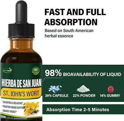 St. John's Wort Mood Support Drops, 2oz