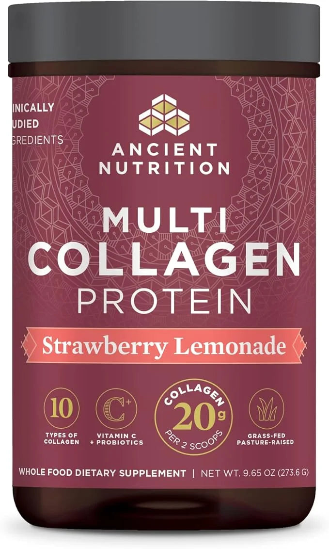 Ancient Nutrition Collagen Powder Protein, Multi 24 Servings, 9.65oz