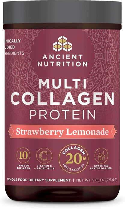 Ancient Nutrition Collagen Powder Protein, Multi 24 Servings, 9.65oz