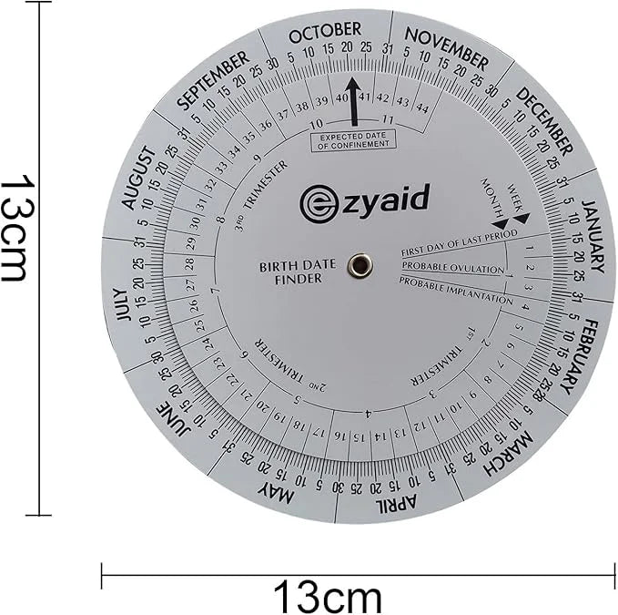 Pregnancy Wheel, OB-GYN Due Date Calculator,