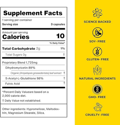 Hangovr 180 Tri-Power Before Drinking Defense 4 Pack - Support Liver & Brain Health, Feel Fresher & Better Energy - - Take...