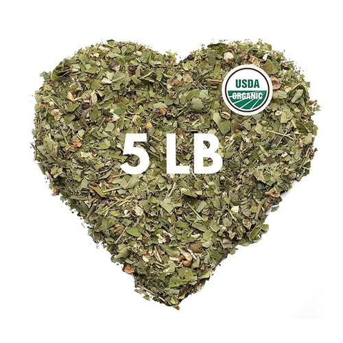 Super Value Pack 5 LB – Organic Hawthorn Leaf and Flower Tea - Hawthorne Leaves & Flowers for Herbal Tea – Natural Heart H...