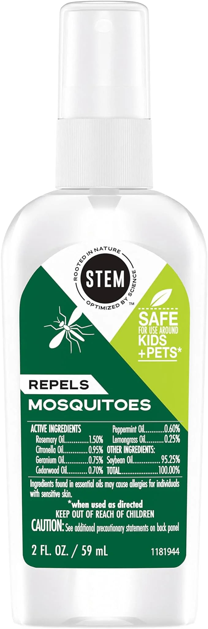 Stem Repels Mosquitoes: Mosquito Repellent Spray 2 fl 1)