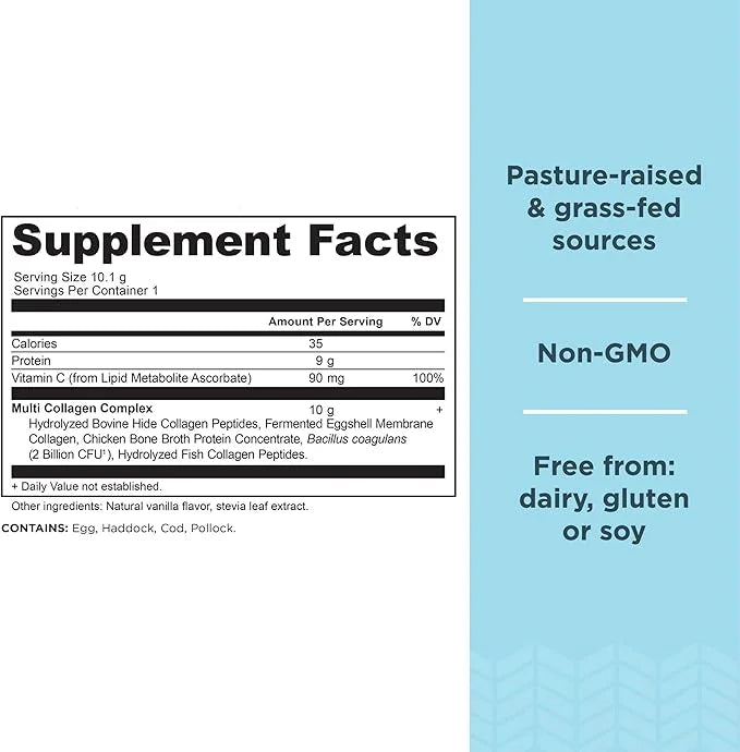 Ancient Nutrition Collagen Powder Protein, Unflavored 40, Hydrolyzed