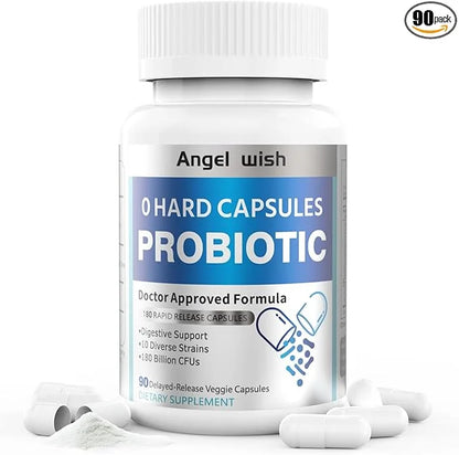 Prebiotics-Probiotics Nutritional-Supplements Women-Men 90Count 180 Billion