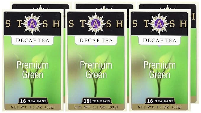 Stash Tea Decaf Premium Green Tea - Decaf, Non-GMO Project Verified Premium Tea with No Artificial Ingredients, 18 Count (...