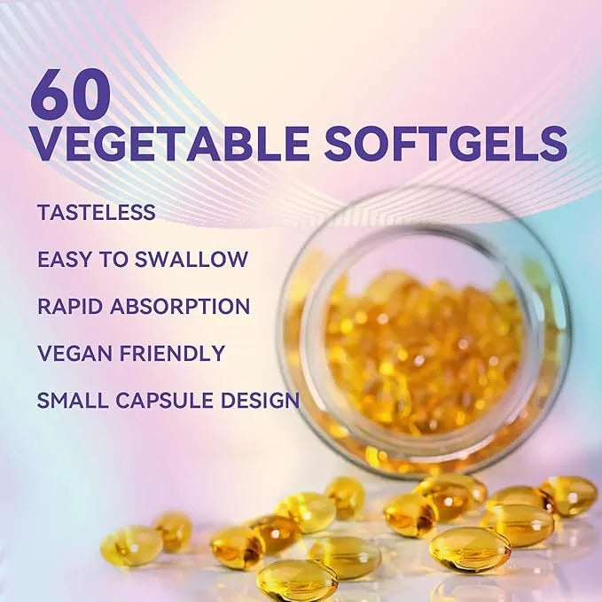 Hyaluronic Acid Supplements, 850mg High Bioavailable Dietary Hyaluronic Acid Capsules, Double Strength Skin Hydration, Joi...