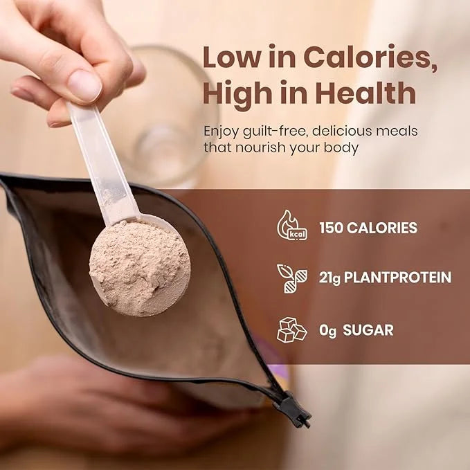 UpNourish Chocolate Vegan Protein Powder 54 Superfoods Powder,1.5 Billion CFU Probiotics 21g Plant Based Protein,No Sugar ...