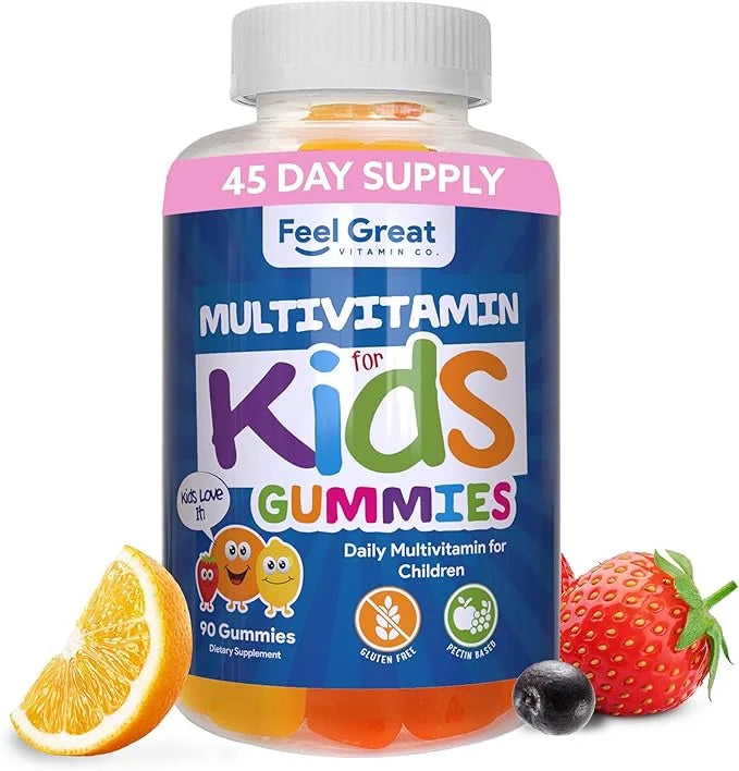 Feel Great Kids Multivitamin Gummies 45 Day