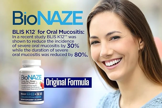 Oral Probiotic K12 & BL-04 for Sinus, Tonsil Stones, Bad Breath, Post Nasal Drip, Throat & Mouth. Improve Upper Respirator...